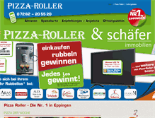 Tablet Screenshot of pizza-roller.org